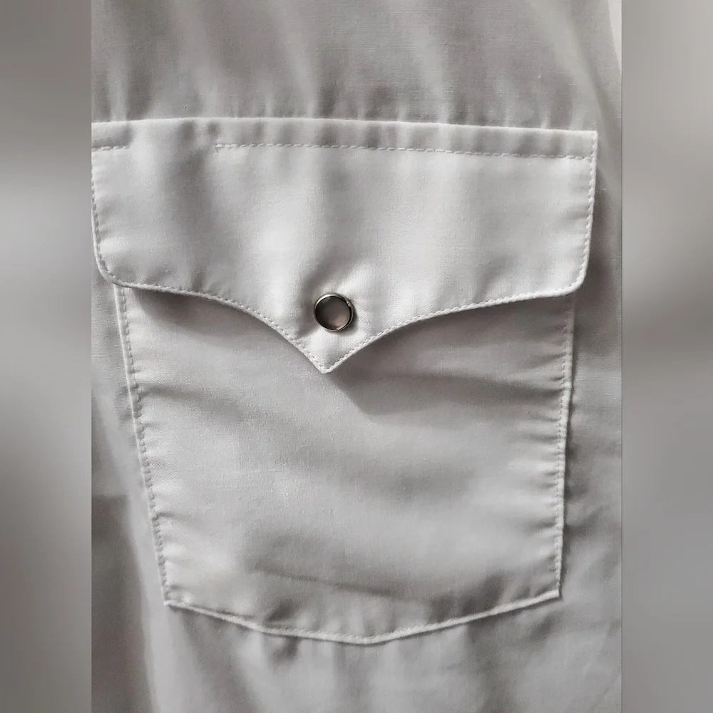 Panhandle Slim Classic White Button Down Shirt - Picture 5 of 8